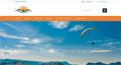 Desktop Screenshot of parapentesudboutique.com